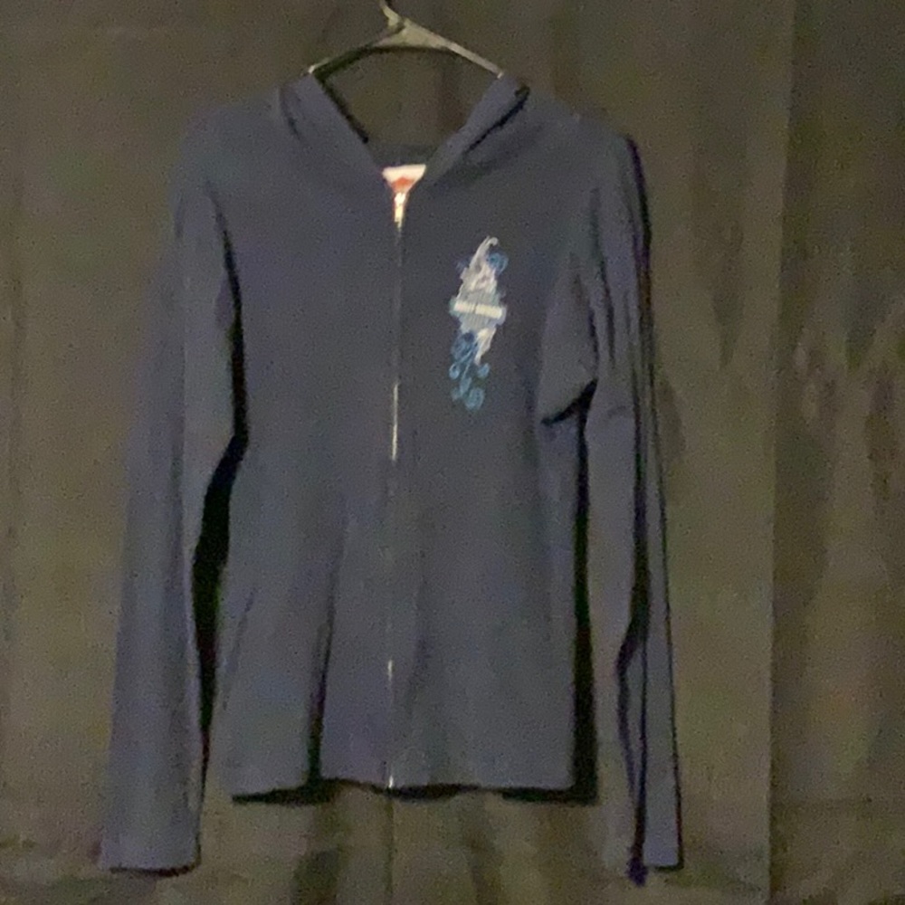 Harley Davidson long sleeve light weight hoodie
